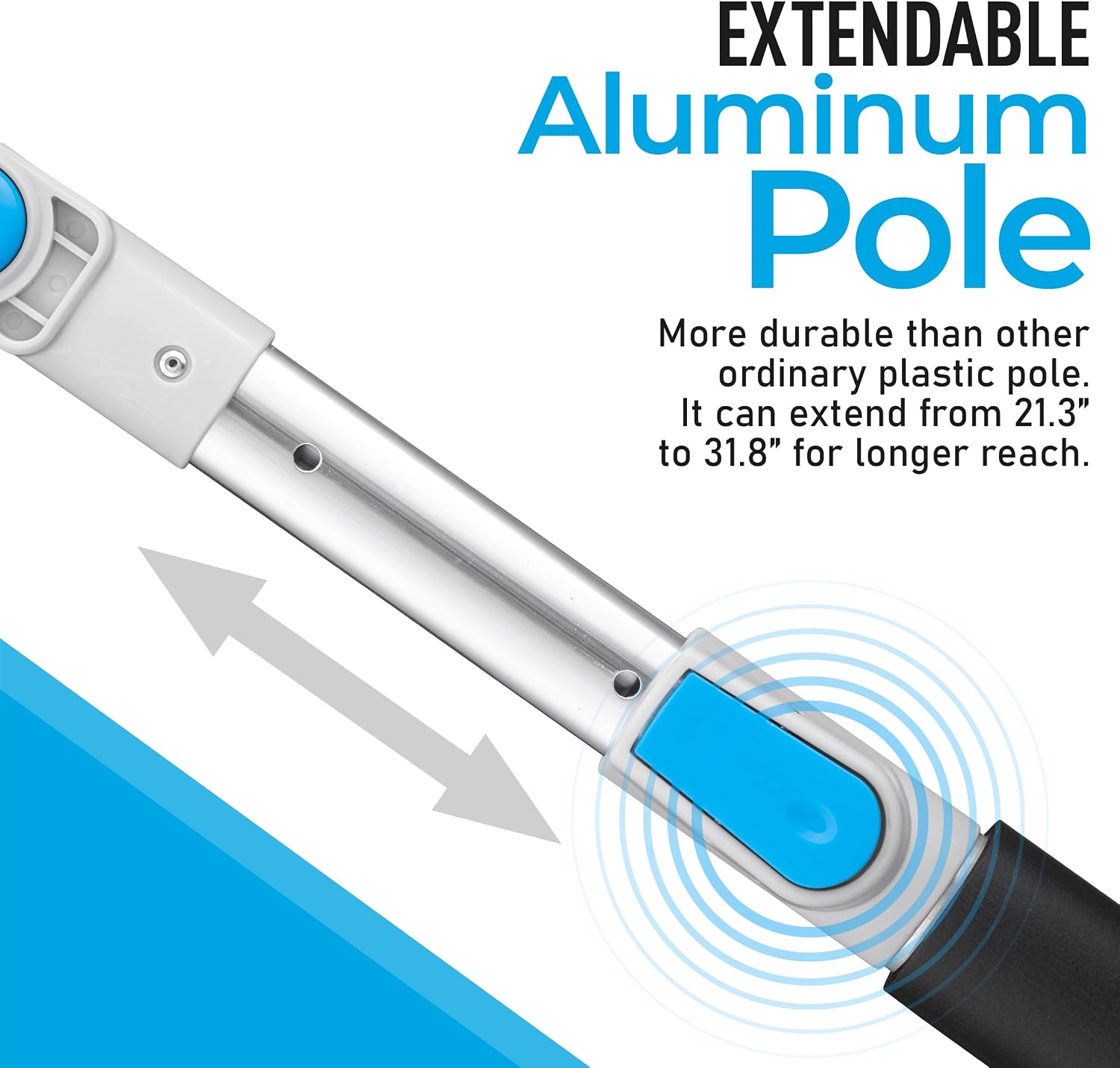 Snow Scraper for Car Snow Brush and Ice Scraper for Windshield Snow Removal Extendable Handle - Superio (1, Snow Brush)