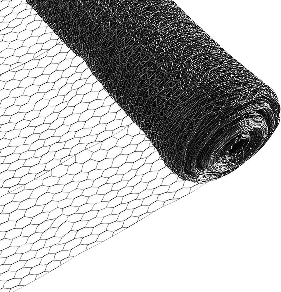 HOSTIC 6FTx150FT Chicken Wire Netting Galvanized Wire Mesh