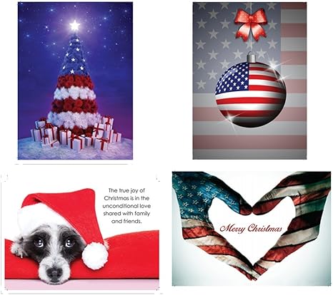 Veterans Christmas 2022 Amazon.com : Veterans Or Military Christmas Or Holiday Greeting Cards.  Suitable For Marines, Air Force, Army, Navy, & National Guard. 12 Cards Per  Pack With Envelopes. 3 Each Of 4 Different Styles