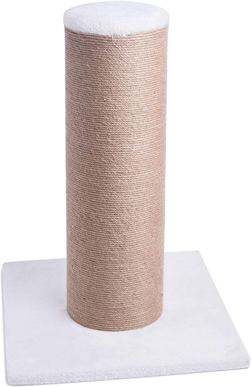 CA&T Ultimate Fat Boy Cat Scratching Mega Post | Scratching Post For Large Cats | Large Cat Scratching Post Available in (Beige)