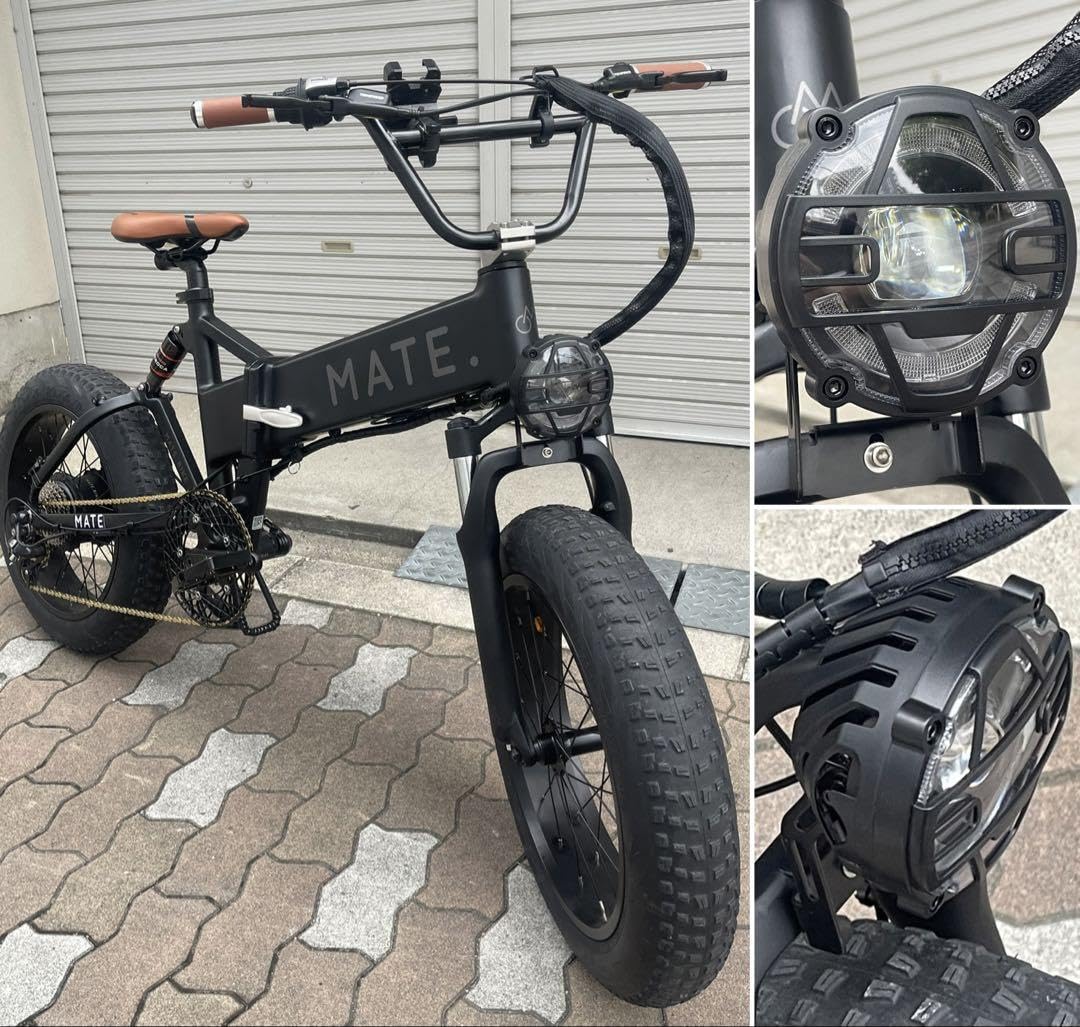 新作♪MATE BIKE用 高性能 大型LED ライト36v-48V Amazon.co.jp: 貴重MATE-X油圧用 高性能LED ライト36v/48V E-BIKEにも