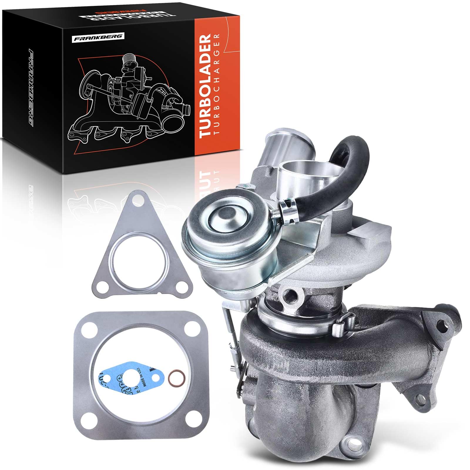 Frankberg Turbocompressore 49131-05310 | Compatibile con: Pianale/telaio Transit FF FM FN, Transit Box FA, Autobus di linea FB FC FD FS FZ, Transito Tourneo