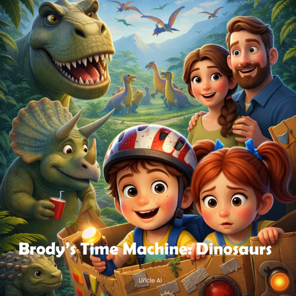 Brody's Time Machine-Dinosaurs