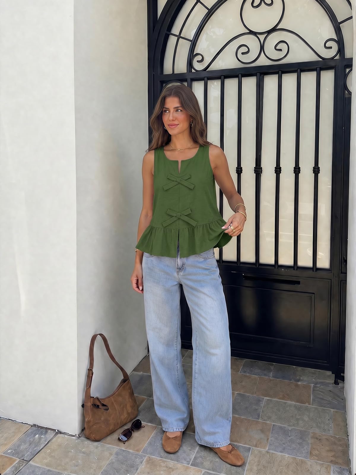 Tankaneo - Camiseta de tirantes para mujer