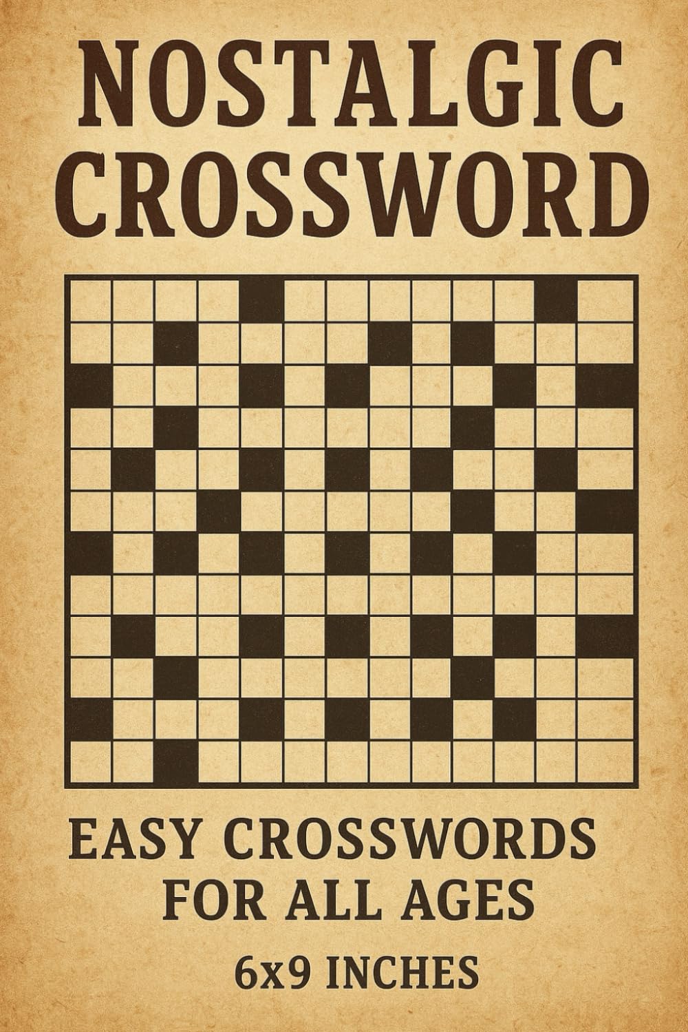Nostalgic Crossword: Easy Crosswords for All Ages | 6x9 Inches