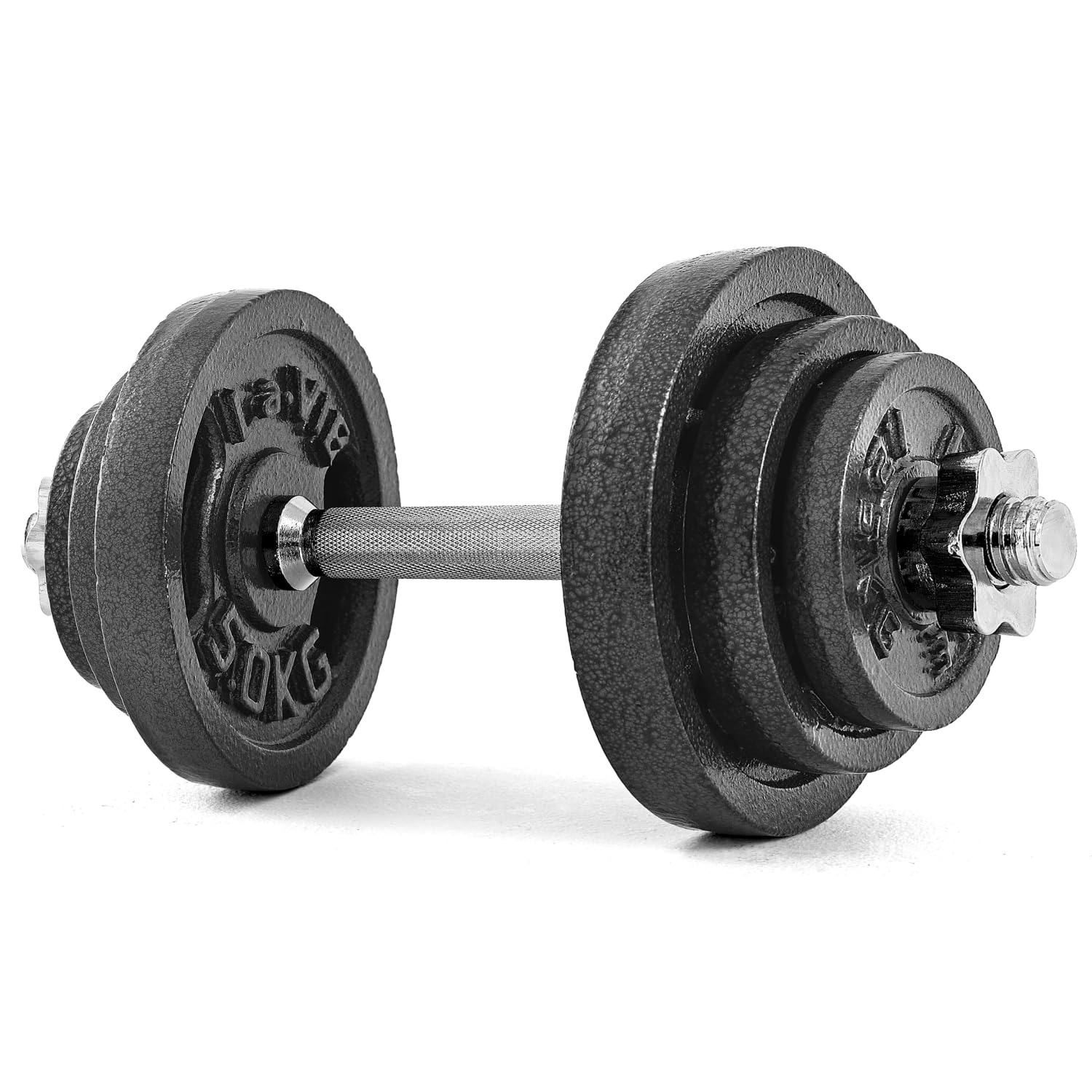 Amazon | La-VIE(ラヴィ) 重量級パワーダンベル20kg 可変式ダンベル