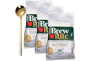 Brew Rite Wrap-Around Percolator Coffee Filters for Optimal Filtration
