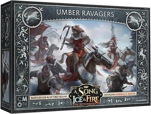 Miniatura 1 de CMON Caja de unidades de mesa de GameHouse Umber Ravagers con una canción de hielo y fuego. Juego de estrategia para adultos, mayores de 14 años, 2