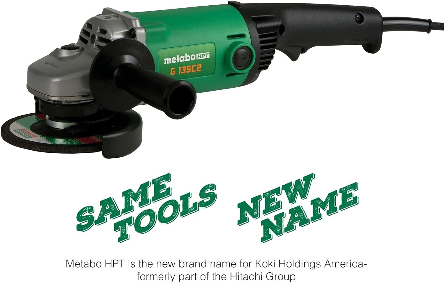 Nеw Dеаl Metabo HPT Angle Grinder, 5-Inch, 11-Amp, Non-Locking Trigger Switch (G13SC2Q9)