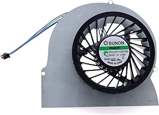 Deal4GO 3-Hole CPU Cooling Fan Replacement for HP EliteBook 8460P 8460W 8560P 8560W 8570W MF60150V1-C000-S9A NFB73B05H F1FA3M 652677-001 652675-001
