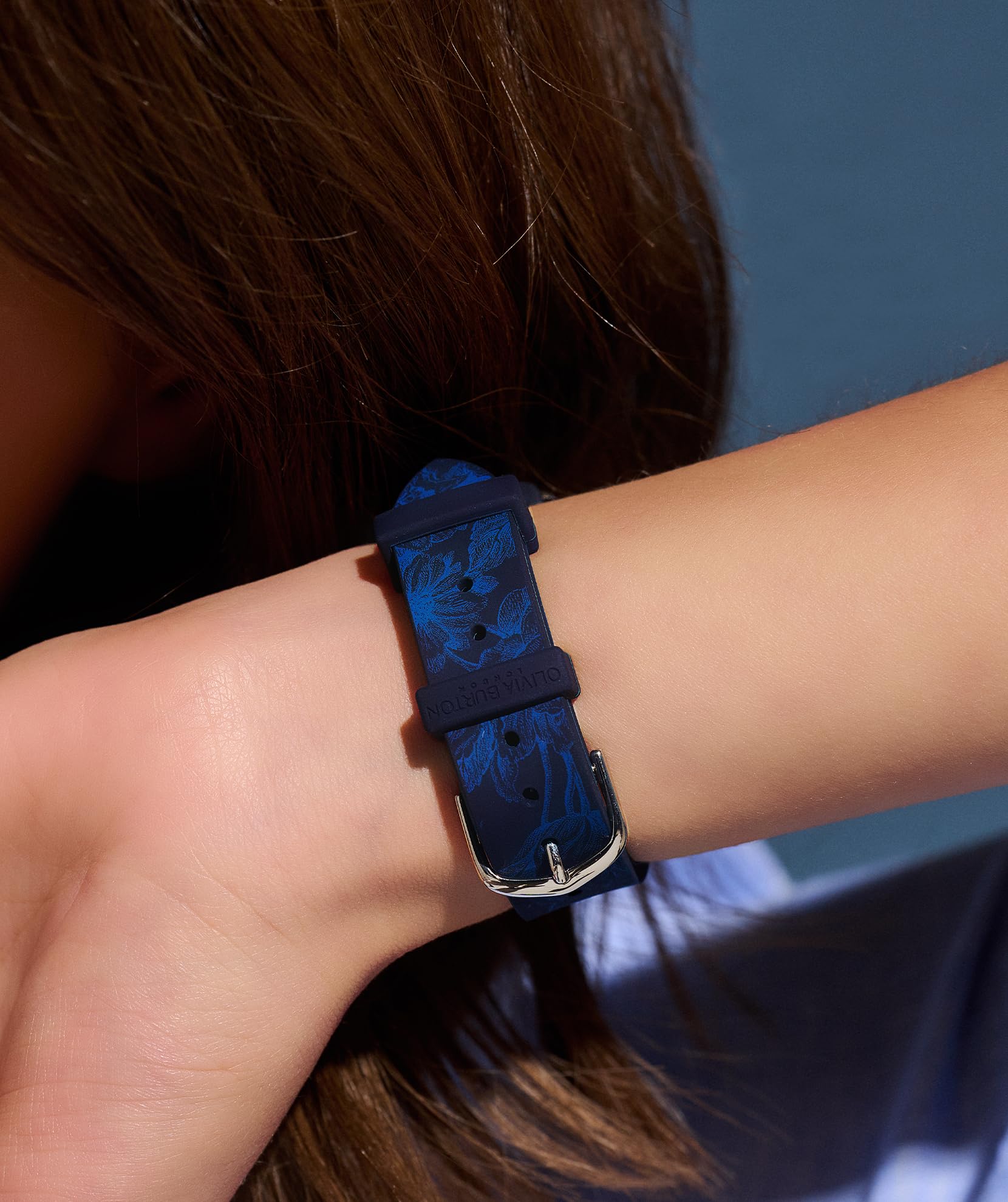 Amazon.com: Olivia Burton Apple Watch Strap - Silicone Strap