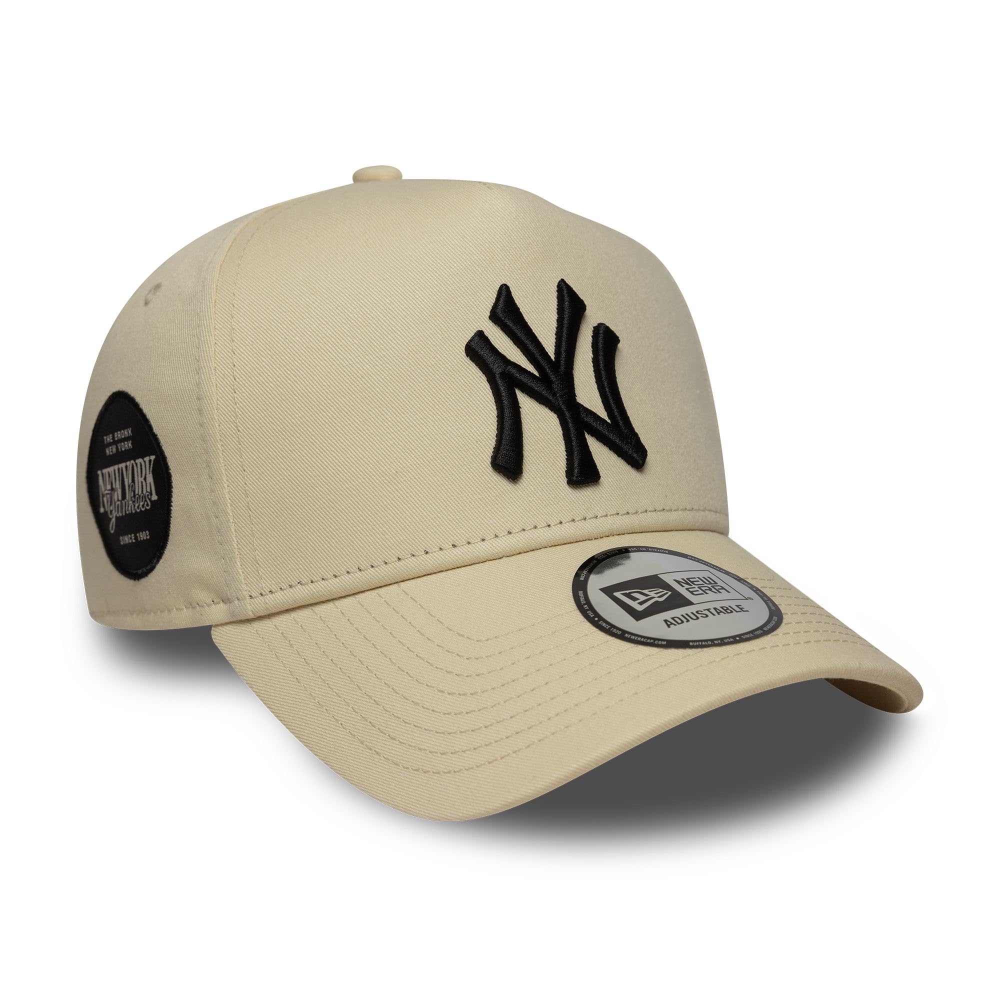 New Era New York Yankees E-Frame Sidepatch Cap Beige โ image 1