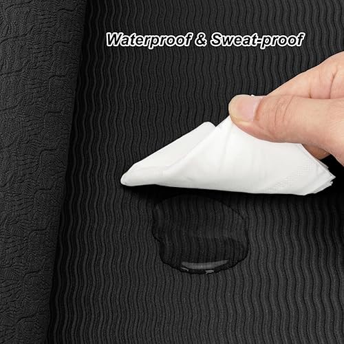 Miniatura 6 de Tapete de cuerda de saltar de 71 pulgadas, 63 x 24 pulgadas, más grande, antideslizante, para interiores y exteriores, tapete de cuerda de saltar