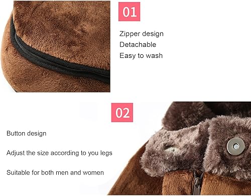 Miniatura 3 de Calentador de pies calefactado, masajeador eléctrico de pies calentado, calentado eléctricamente, depilación ligera y electrólisis, masajeador