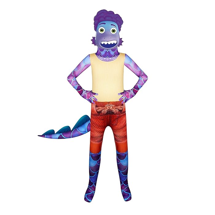 Buy Aepotumn Boys Alberto Sea Monster Costumes Luca Bodysuit Kids