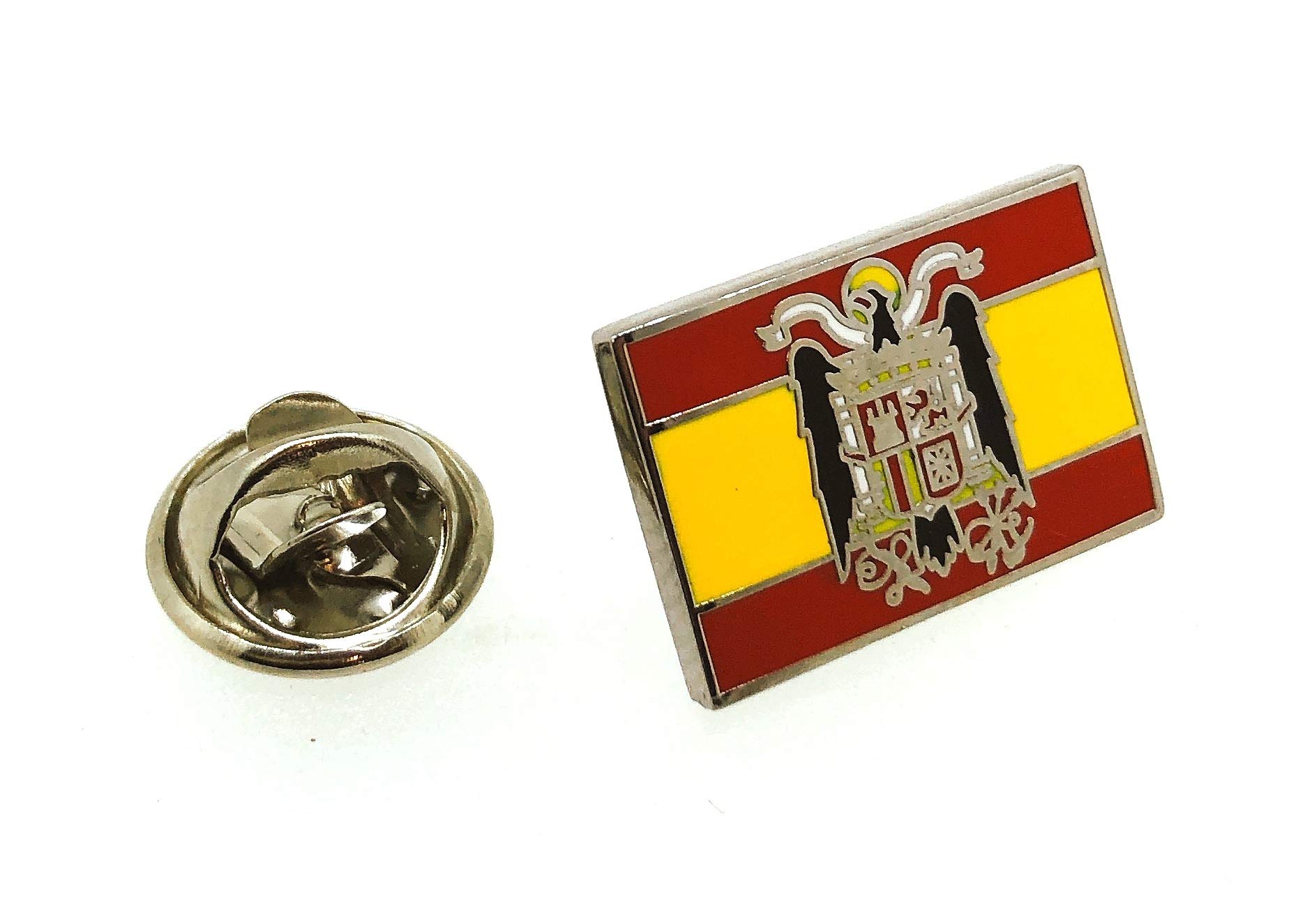 Pin de Traje del Bandera de España Aguila San Juan | Complementos Originales de Hombres y Niños Para Chaquetas, Americanas o Jerséis | Detalles Para Regalos