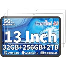 2Pack Screen Protector for QDDQ P90 2025 13.4inch Tablet Tempered Glass, 9H Hardness, Anti-Scratch, Bubble-Free, HD Clear, Easy Installation