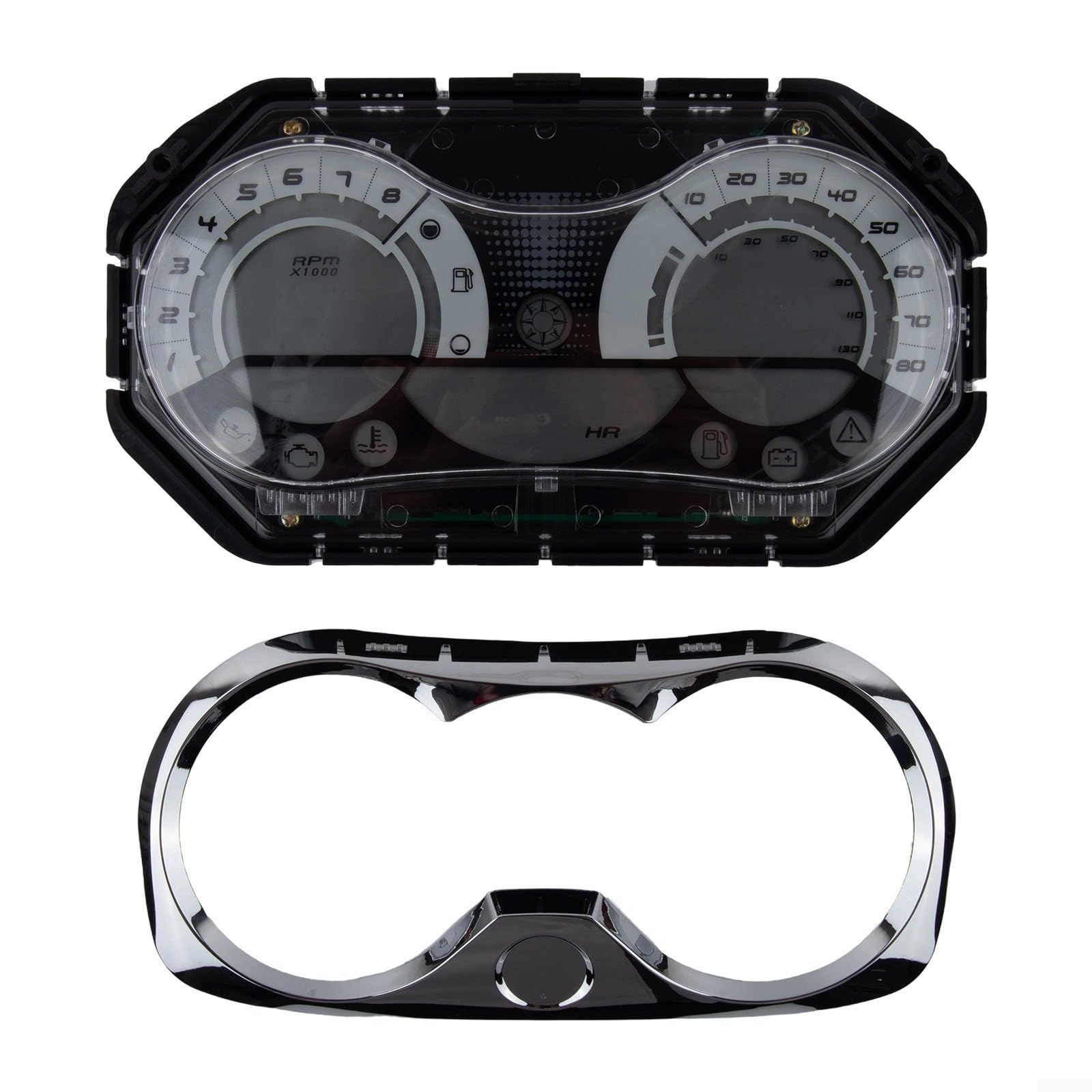 Motorrad LCD Tacho Gauge Cluster für SeaDoo RXP-X RXT-X GTX 278002270 Motorrad Tacho Instrumentententafel 27800207