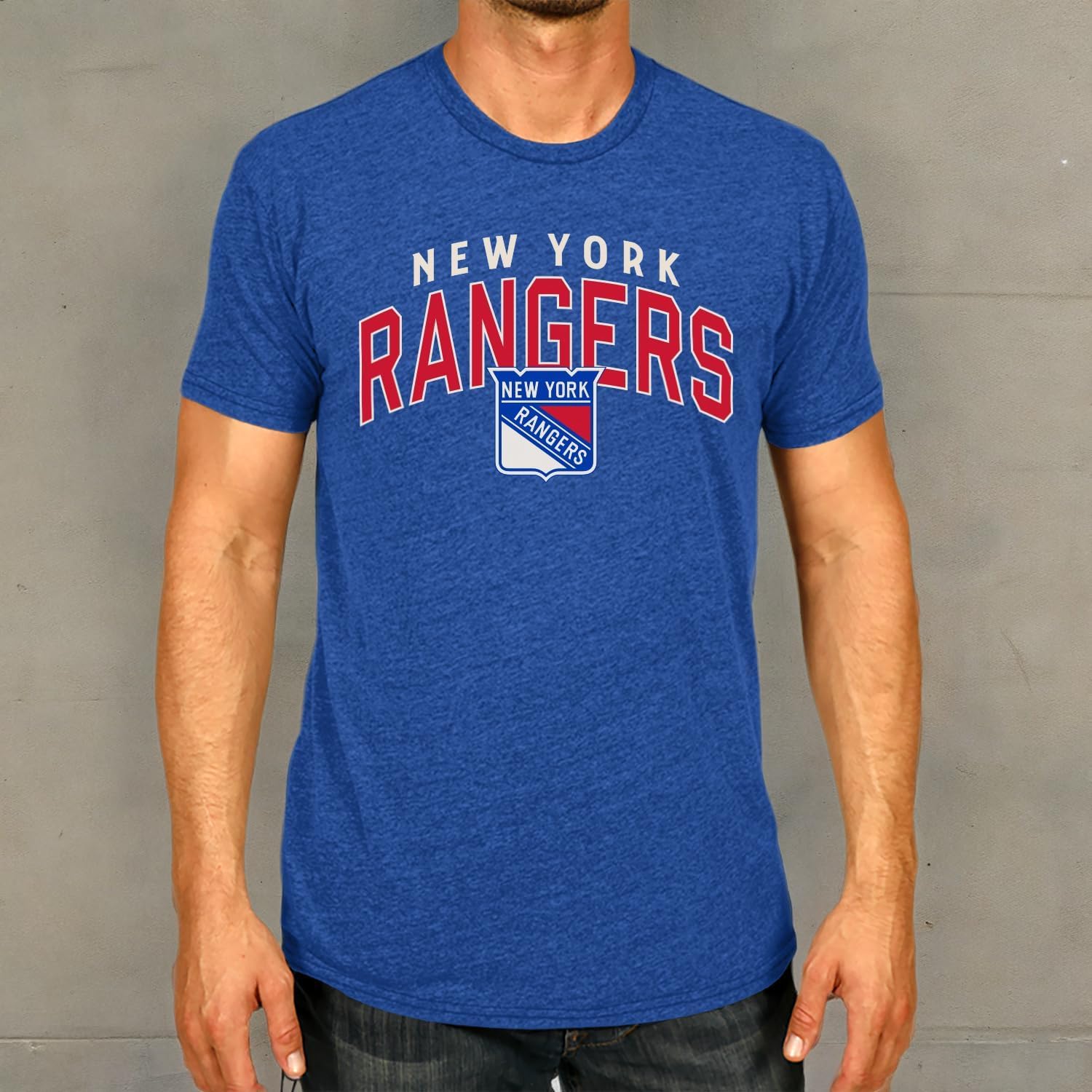 Wright & Ditson NHL Adult Powerplay Heathered Unisex T-Shirt - 100% Cotton - Tagless and Comfortable - Image 6