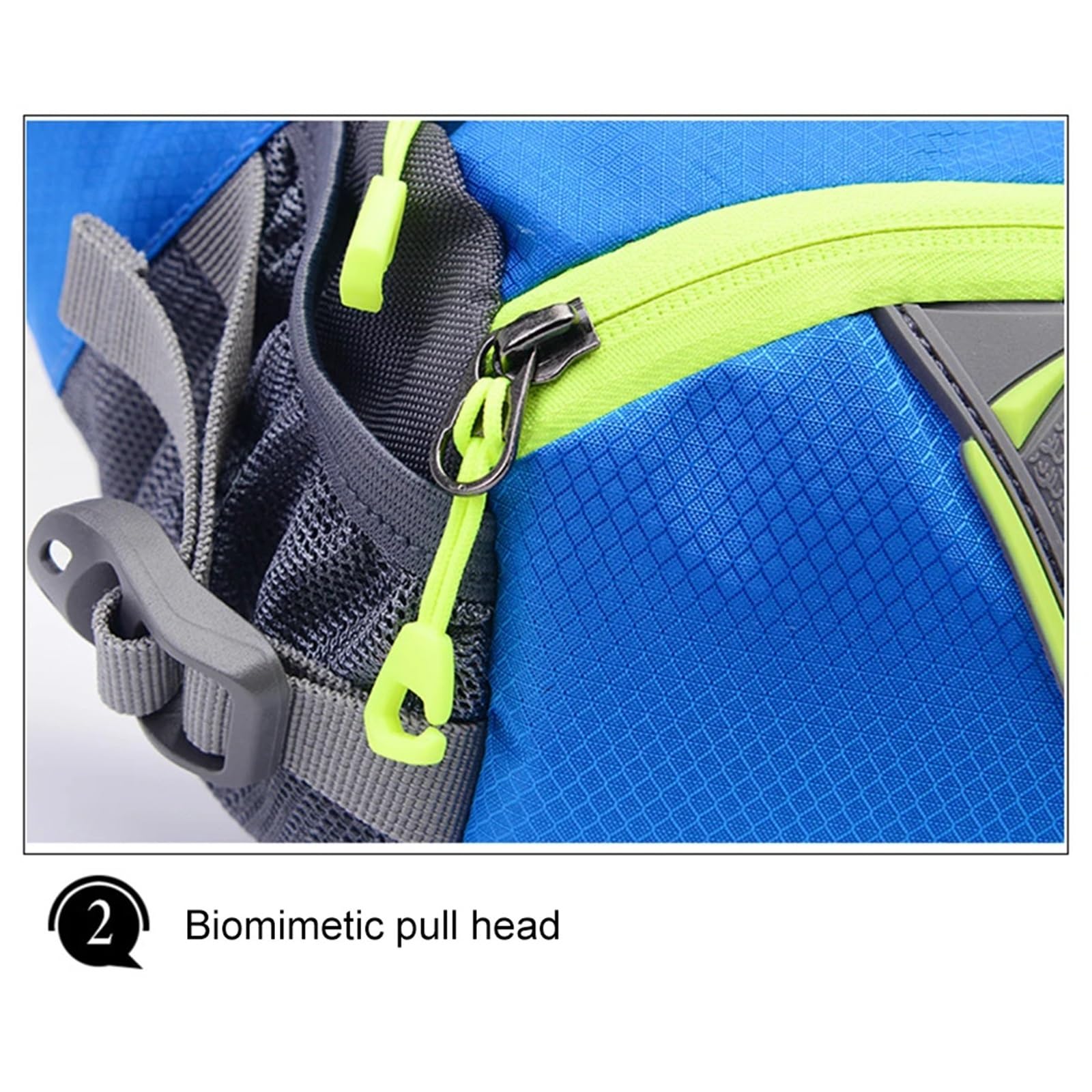 Riñoneras de Nailon for Correr, riñoneras Ligeras, elásticas, Transpirables, Alta Capacidad con Cremallera, Accesorios Deportivos para Trotar(Orange)