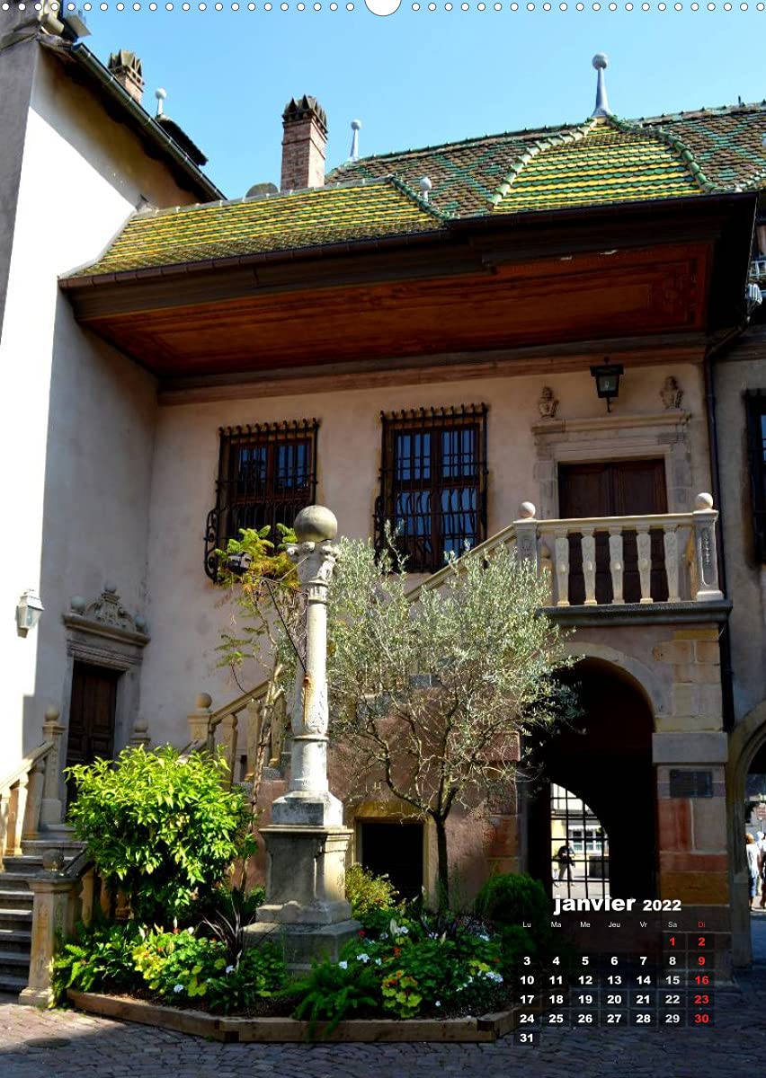 Colmar une ville charmante en Alsace (Premium, hochwertiger DIN A2 Wandkalender 2022, Kunstdruck in Hochglanz): Une petite ville française avec du charme (Calendrier mensuel, 14 Pages )