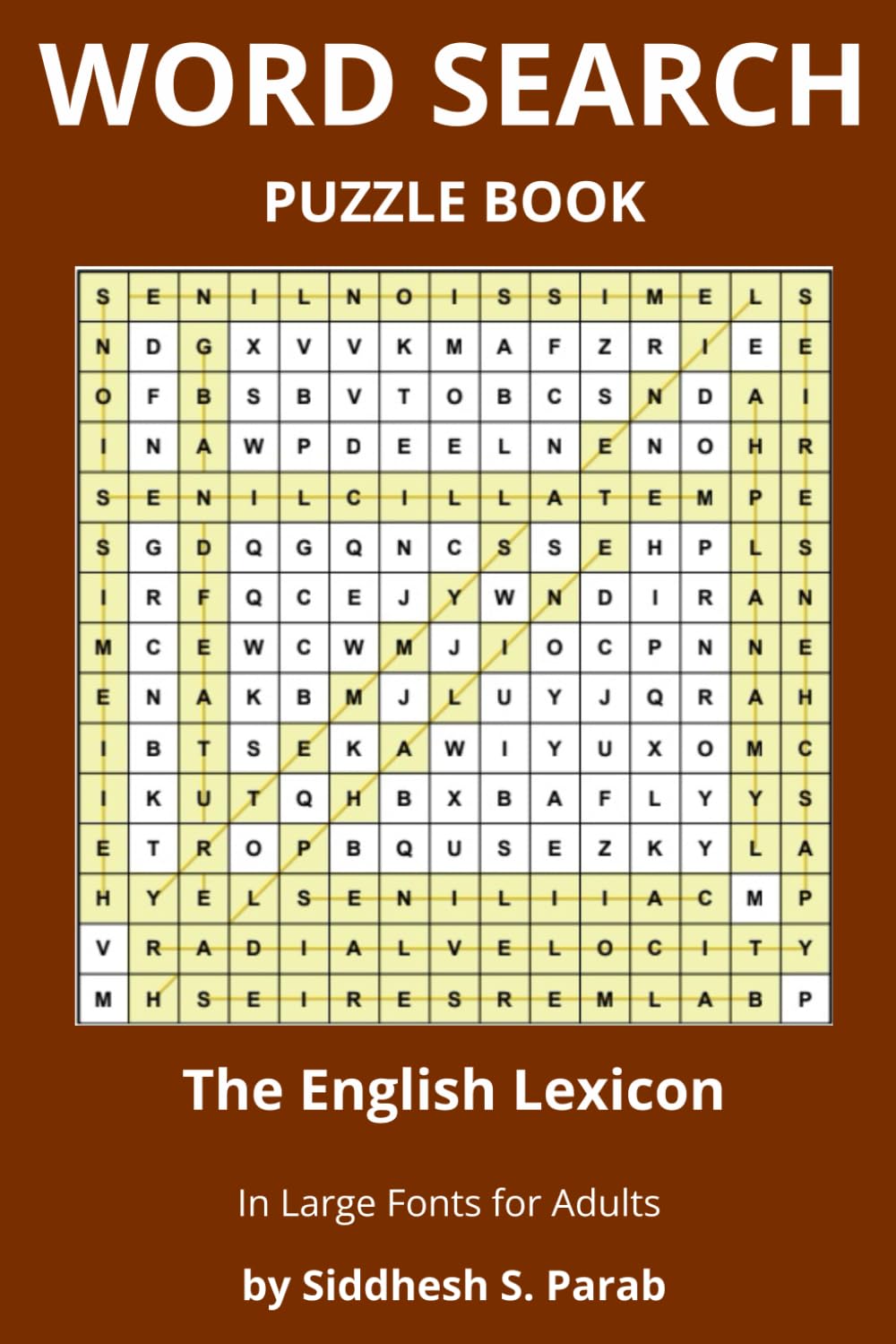 The English Lexicon: Word Search Puzzle Book for Adults: Large Print Vocabulary Search Puzzles for Adults | English Words, Synonyms, Language Themes, ... Word Search Puzzle Series for Adults)