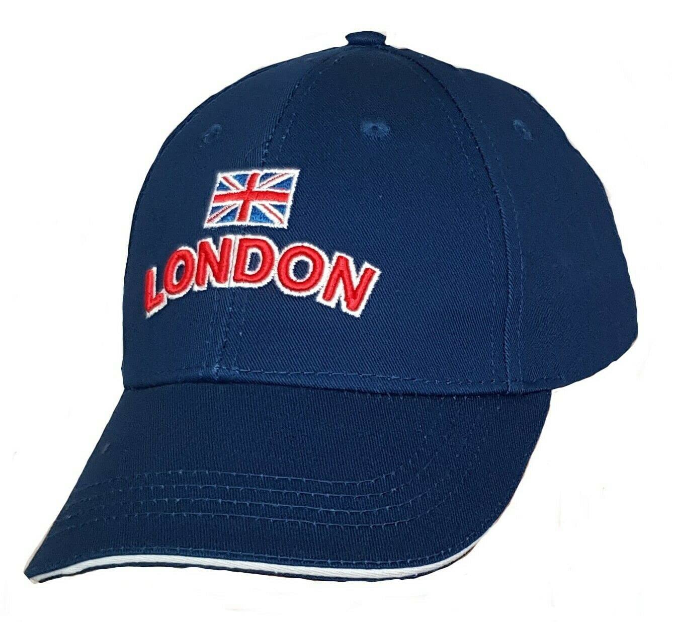 BrandcoLondon Union Jack Baseball Cap - Kids Blue