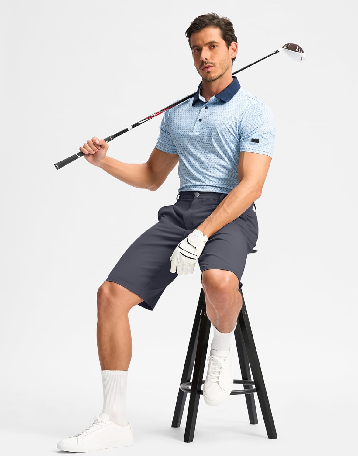 G Gradual Casual Shorts for Men 11" Lightweight Men's Golf Shorts Stretch with 3 Pockets Quick Dry Summer Breathable Shorts - Image 6