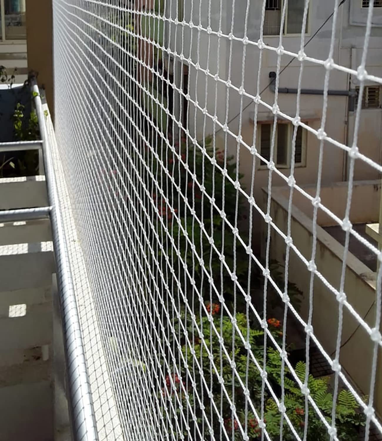 5x10 Feet Pigeon Net Anti Bird Net Balcony Net Windwos Safety Net Vegetation/Plant Safety Net (White) Multipurpose (B0BYWB3VLP) Amazon Price History, Amazon Price Tracker
