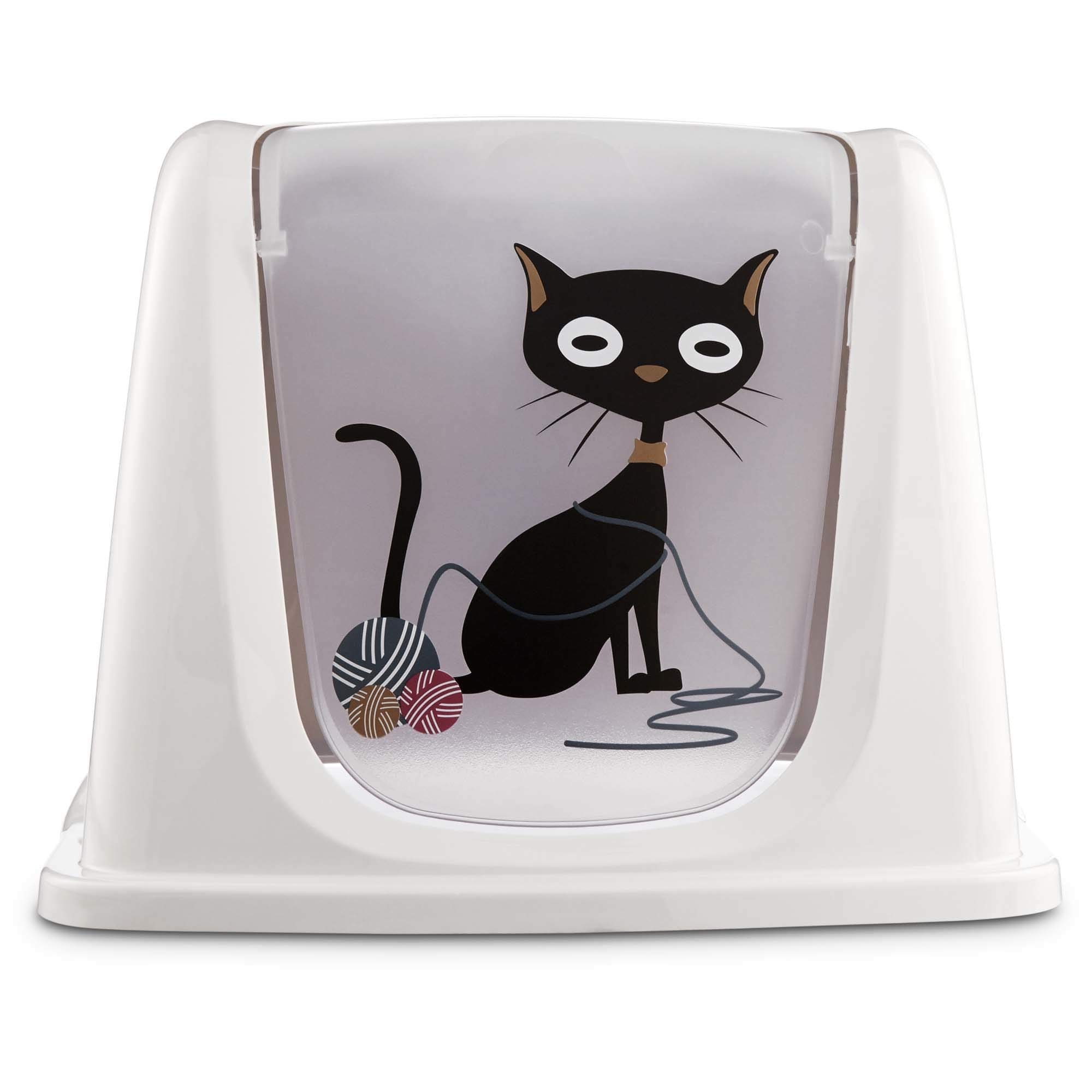 So Phresh Funny Cat Litter Box Privacy Hood