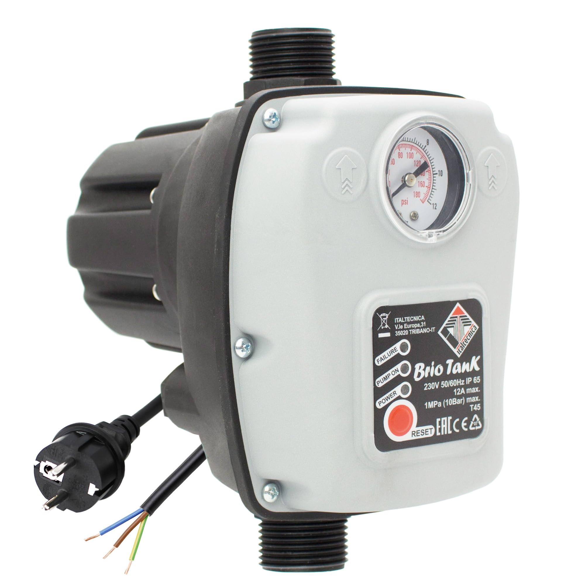 Pumpensteuerung BRIO-Tank (0,4l) Druckschalter - Made in Italy