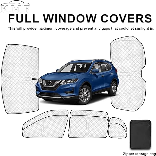 Miniatura 245 de KMF - Parasol de repuesto para parabrisas, cubierta para ventana lateral y trasera, cubierta protectora para visor, para campamento, bebé, bloqueo