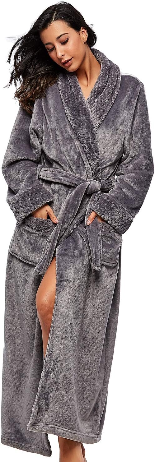 BELLOO Dressing Gown with Jacquard