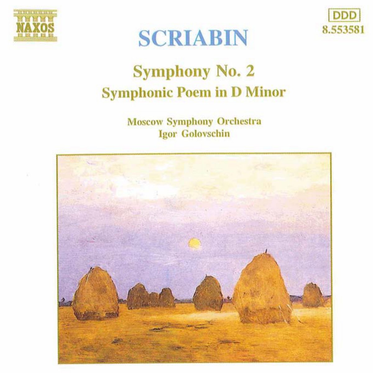 Symphony No. 2 [Audio CD] SCRIABIN; Scriabin and Igor Golovschin