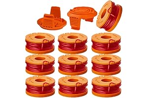 LIYYOO Premium Compatible Worx WG162 Replacement Spools for Worx String Trimmers