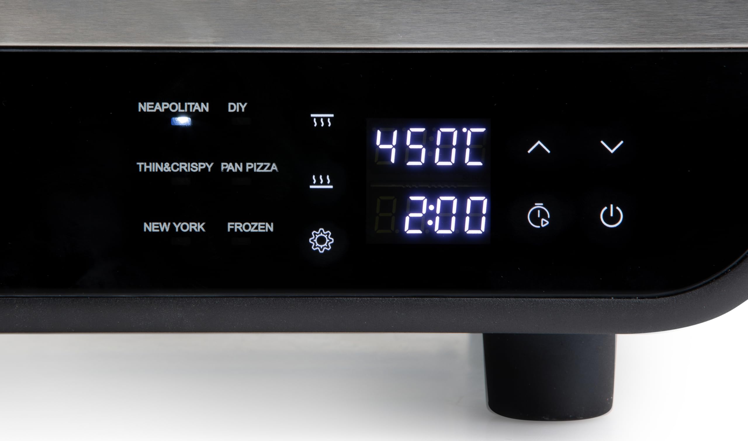 DOMO DO9289PZ Pizza Genius, elektryczny piec do pizzy, 1700 W, 6 programów, Twoja ulubiona pizza w zaledwie 2 minuty, kamień kordierytowy - temperatura 80-450°C