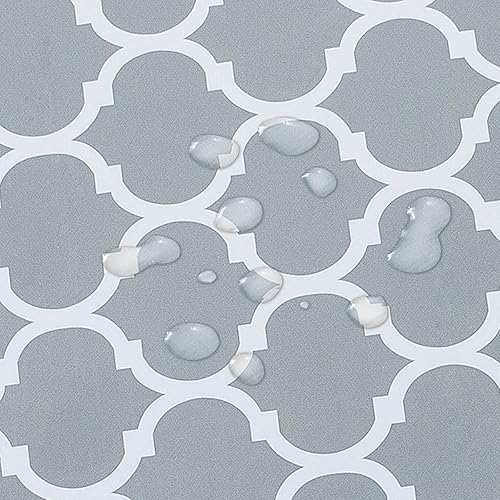 Miniatura 4 de Mantel de vinilo para exteriores, redondo, ajustable, con cremallera y agujero para paraguas, 100% impermeable, fácil de limpiar, cubierta de mesa