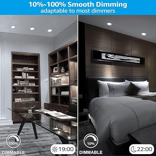 Miniatura 5 de TORCHSTAR PAR30 - Bombilla LED de cuello largo, CRI90+, focos LED regulables, 8 W  75 W, blanco cálido 3000 K, certificación UL y ES, 800 lm súper