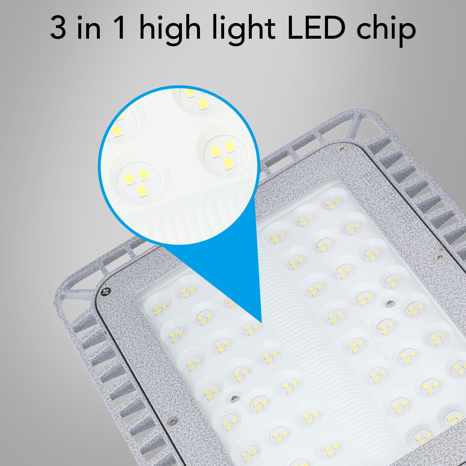Rengue Światło Przeciwwybuchowe LED 100W 12000lm 5000K Oświetlenie Fabryki Przemysłowej | Gb Odporny na Eksplozję.Nieprzepuszczalny dla Pogody.Odlew aluminiowy.Żywotność 50 000 Godzin.Elastyczny montaż wspornika.