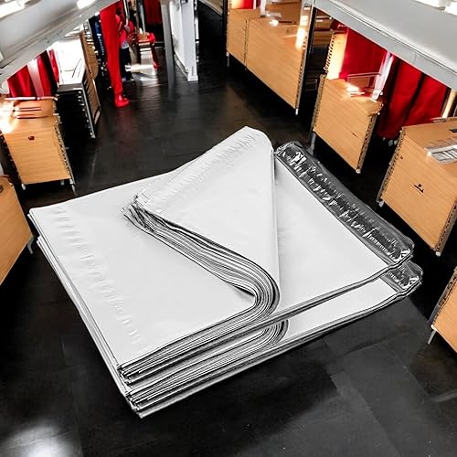 Miniatura 11 de iMBAPrice Paquete de 200 sobres de polietileno negros de 9 x 12 pulgadas, bolsas de sobres de polietileno color #3, autoadhesivas, impermeables y a