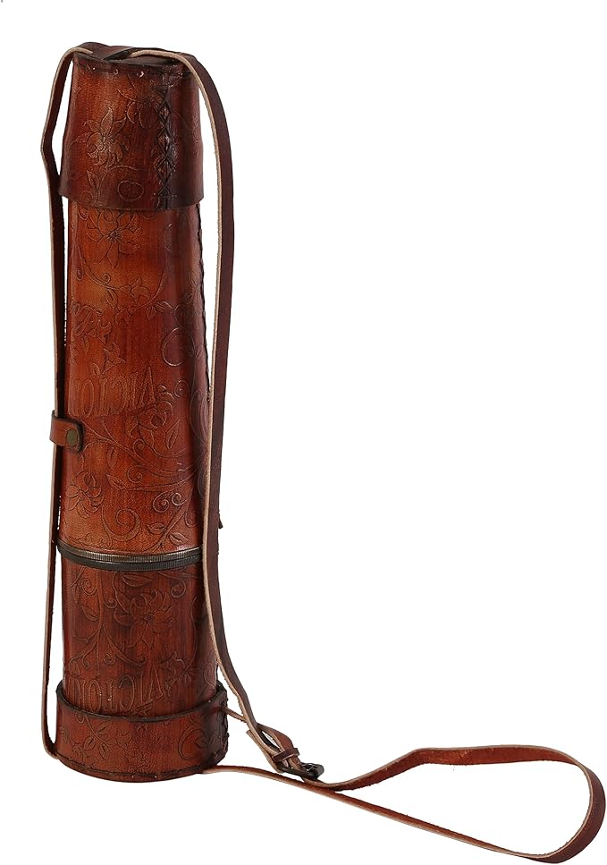 Telescopio Náutico de Latón de 32 Pulgadas - Catalejo Vintage Hecho a Mano miniatura 2