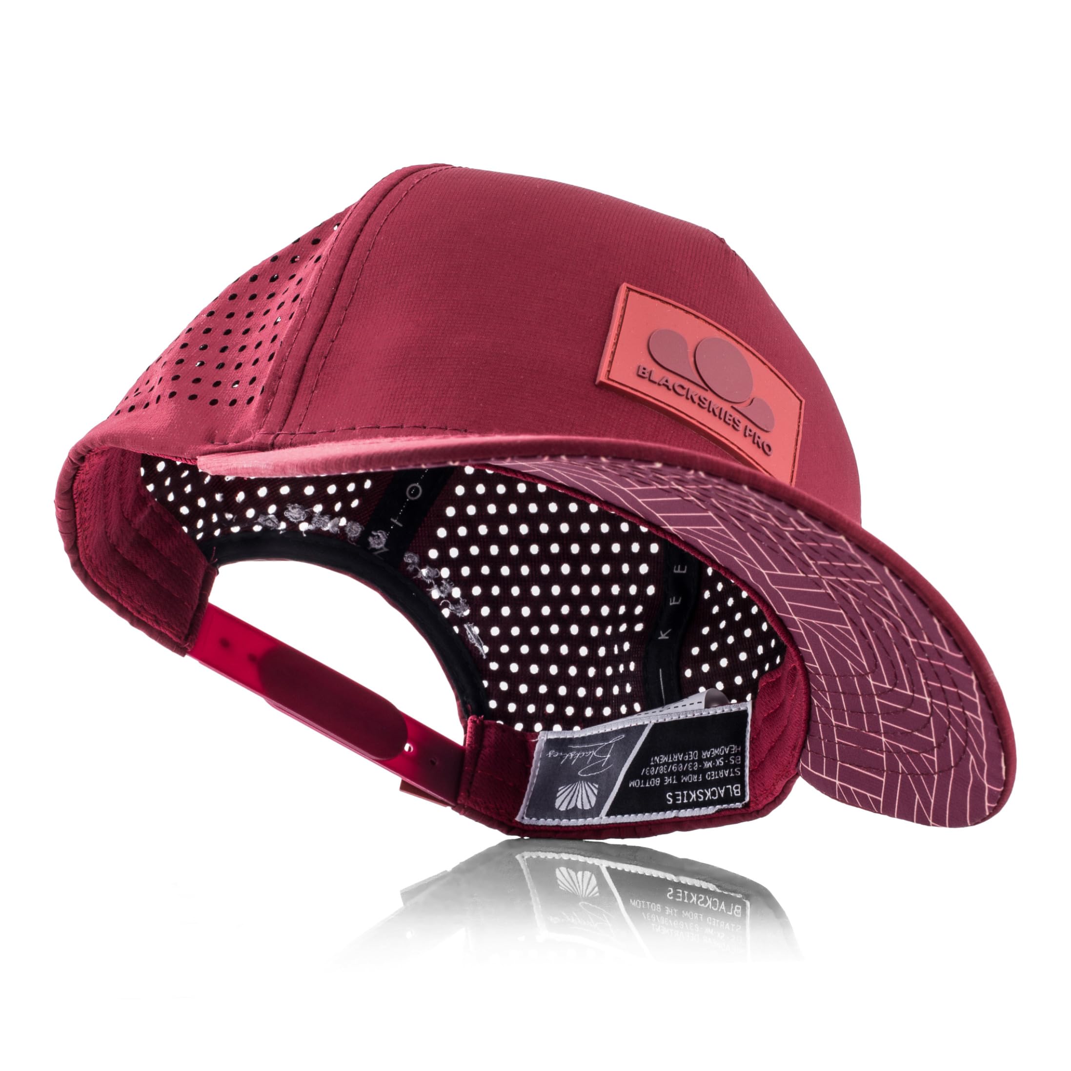 Blackskies® PRO Flow Sport Performance cap | Cappellino Baseball Unisex Idrorepellente | Sport Acquatici Padel Palestra Jogging Surf Spiaggia Tennis Uomo Donna Cappellino - Baseball Uomo Donna