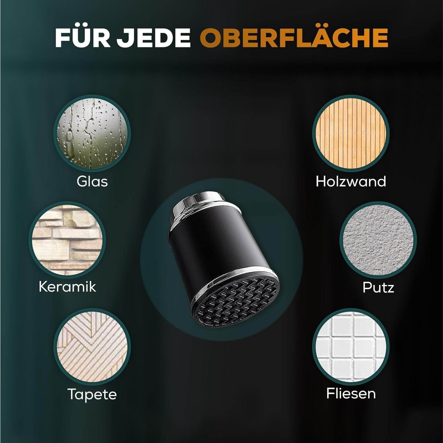 MEISENBERG Klemmstange für Gardinen 370-420cm, Schwarz, Ø 32 mm, Vorhangstange ohne Bohren - Gardinenstange zum Klemmen - Spannstange für Vorhänge, Dusche, Türöffnungen und Kleiderschrank