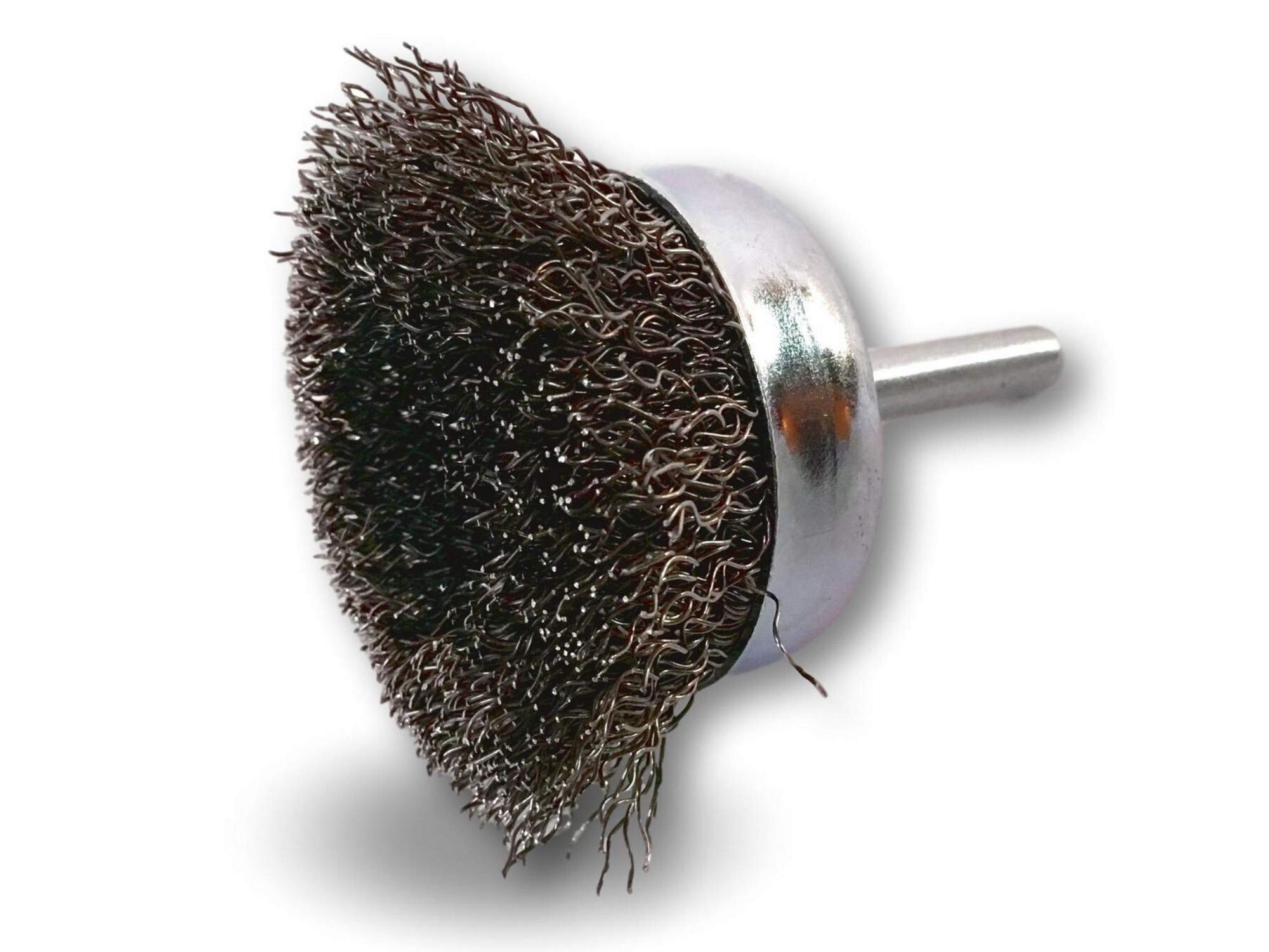 Kibros Lot 10 brosses rotatives coupe Ø 50 mm acier dur