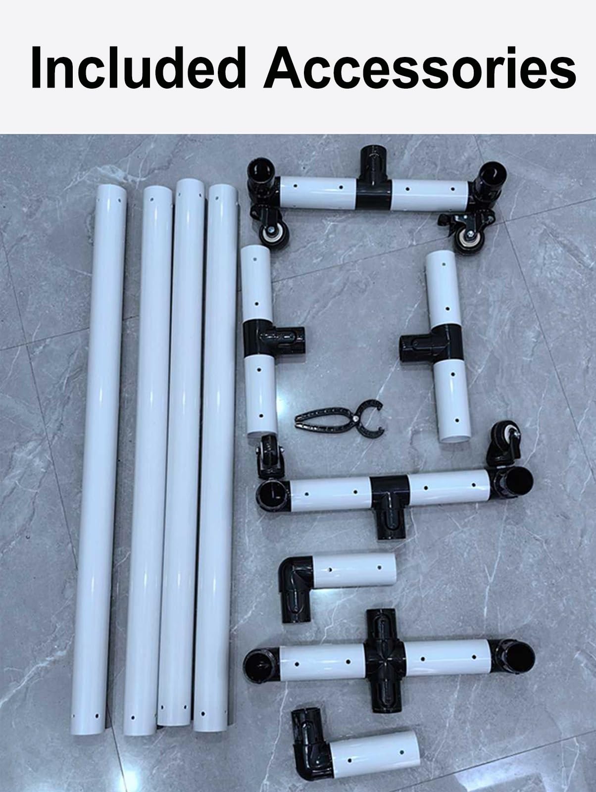 Supporto per Hula Hoop Carrello portaoggetti per hula hoop - Organizer per hula hoop in PVC con ruote, supporto salvaspazio per studio yoga, palestra e casa