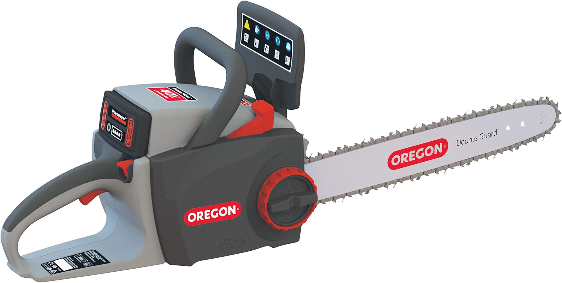 Oregon battery chainsaw with PowerSharp, CS300 36V, 40 cm, 4.0 Ah