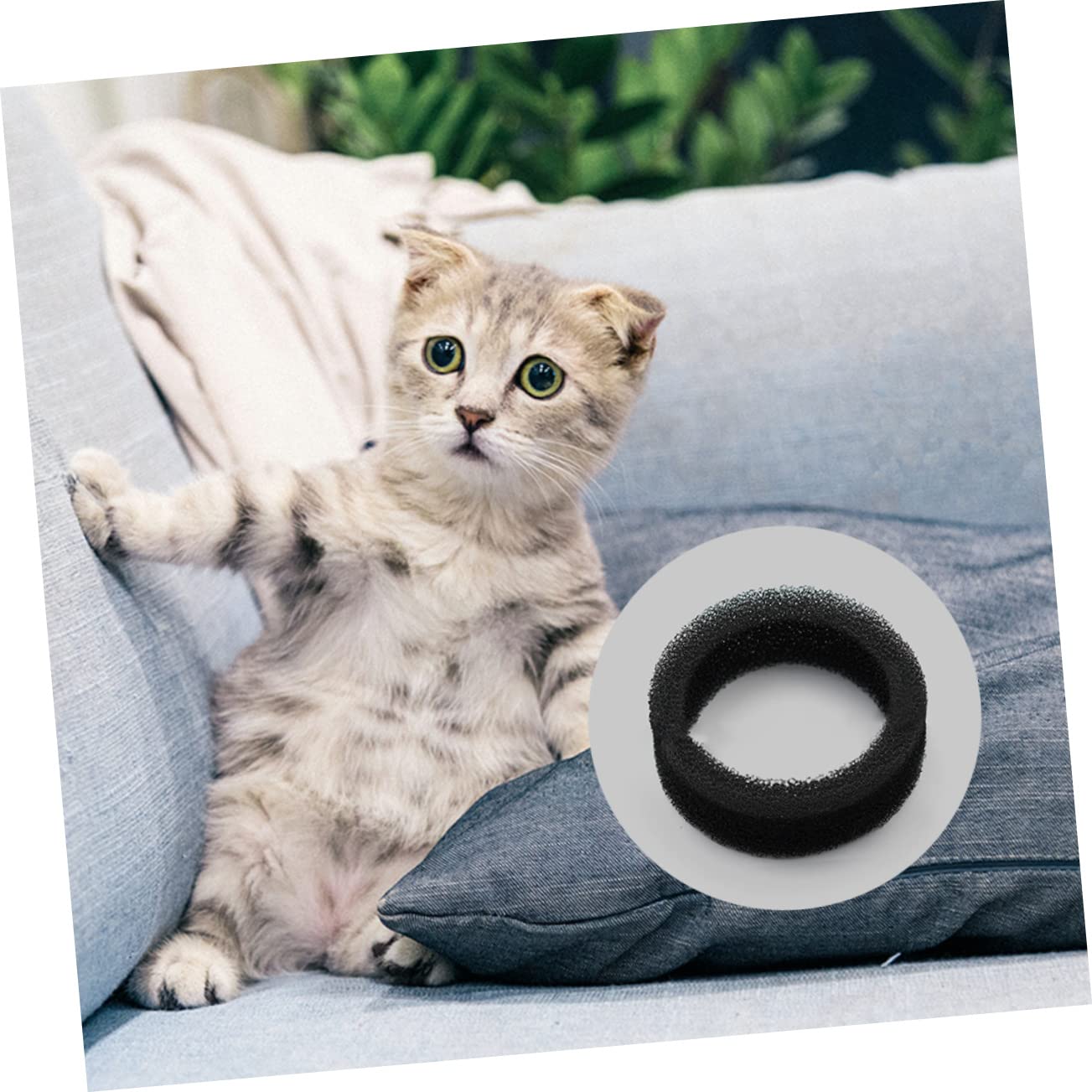 INOOMP 36stücke Teiliges Set Katzenbrunnen Filter Hochwertiger Aktivkohle Und Schwammfilter Für Trinkbrunnen Effiziente Wasserfiltration Für Haustiere