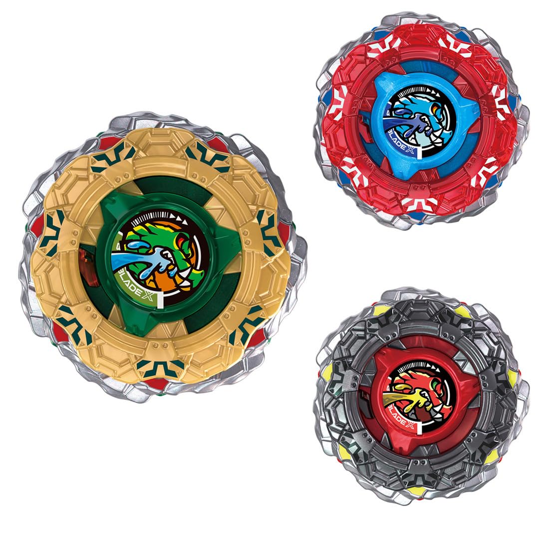 タカラトミー(TAKARA TOMY) BEYBLADE X 霸旋陀螺X CX-19 随机助推器 鳄鱼纹选择