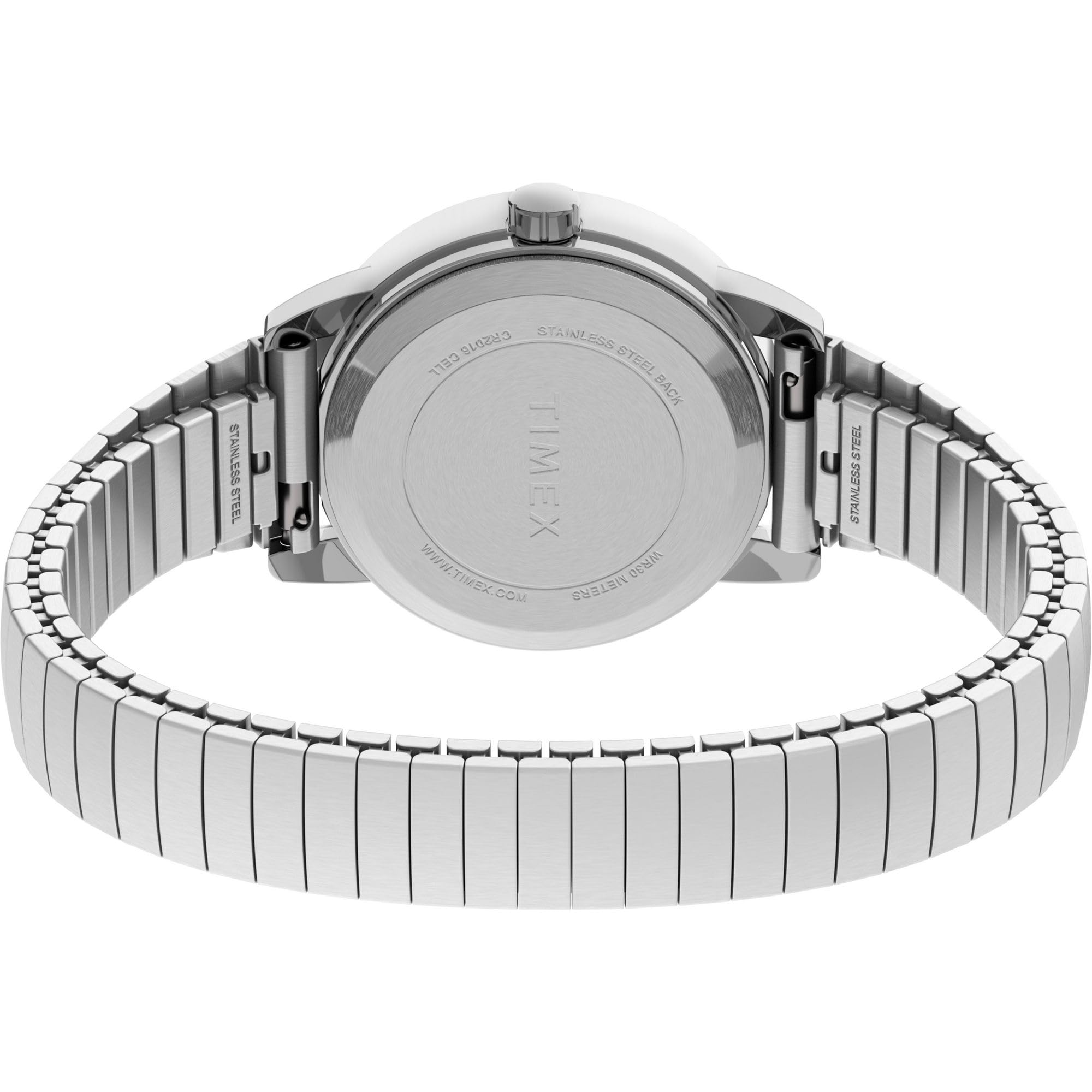 Timex Easy Reader TWG025200 Damski zegarek z paskiem rozszerzającym 25 mm i skórzanym paskiem