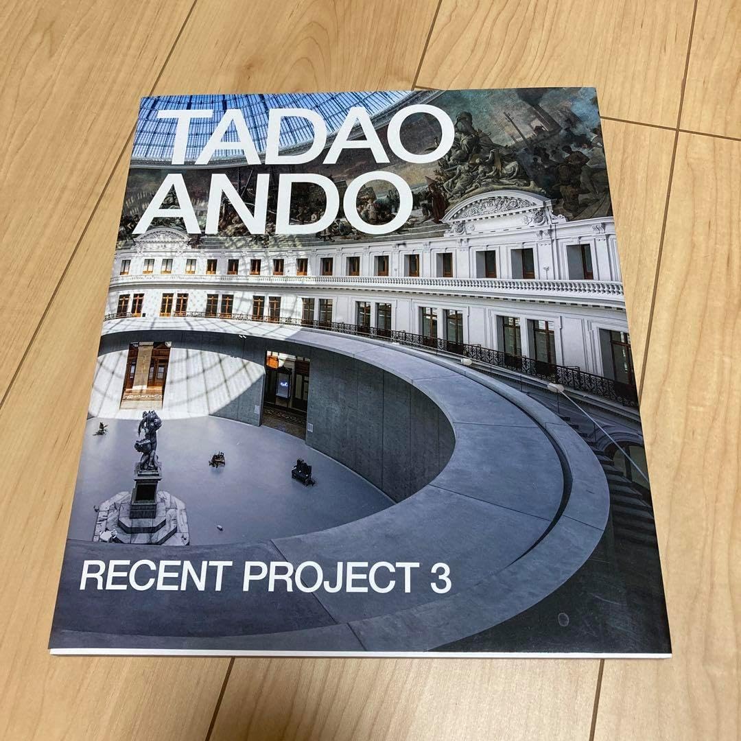 TADAO ANDO RECENT PROJECT 3 直筆サイン、スケッチ入り ドローイング